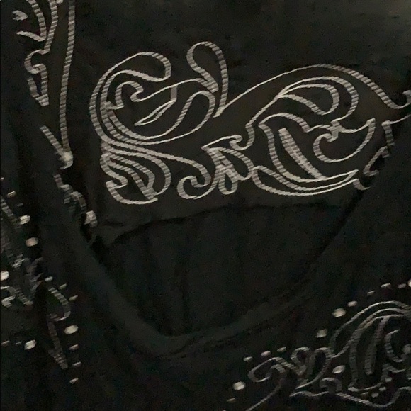 Ariat long sleeve black shirt like new. - Picture 6 of 7